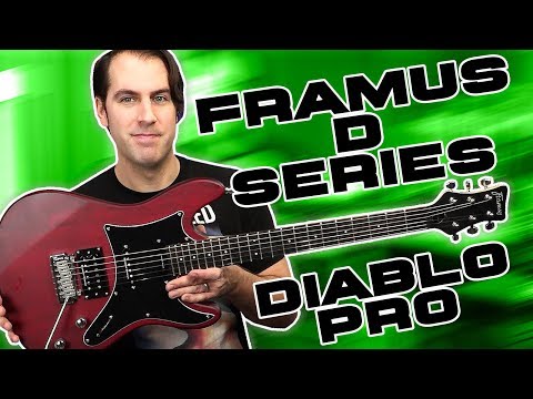 Super Strat Meets SG?!? | Framus Guitars D-SERIES Diablo Pro Demo & Review | Made in China