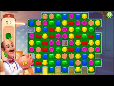 Homescapes Day 4 Level 53 and 54