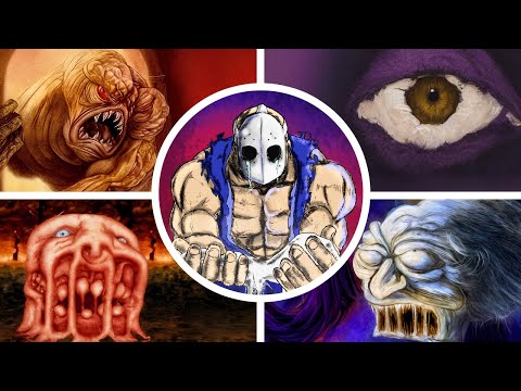 Splatterhouse Trilogy - All Bosses & Endings