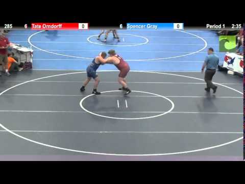 285 Tate Orndorff vs. Spencer Gray