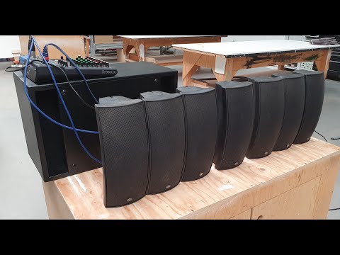 Демонстрация акустических систем DAS Audio Arco