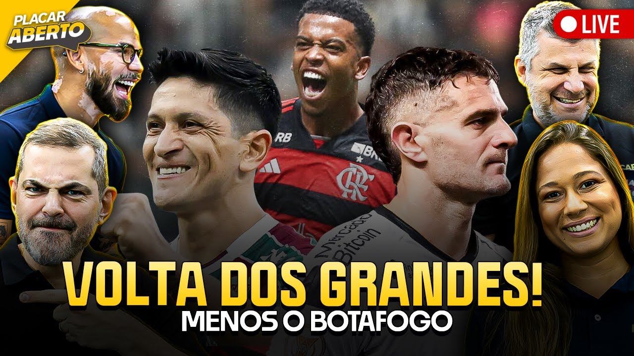 A VOLTA DOS GRANDES! E AGORA, BOTAFOGO? | Placar Aberto | 24/01
