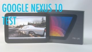 Google Nexus 10 Test - Deutsch