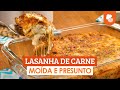 Lasanha De Carne Moída E Presunto Receitas TudoGostoso