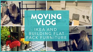 IKEA and Building Flat Pack Furniture | Moving Vlog 2