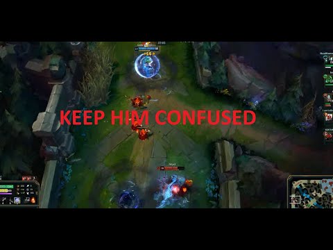 HOW TO PLAY ZED VS TRYNDAMERE outplay #shorts
