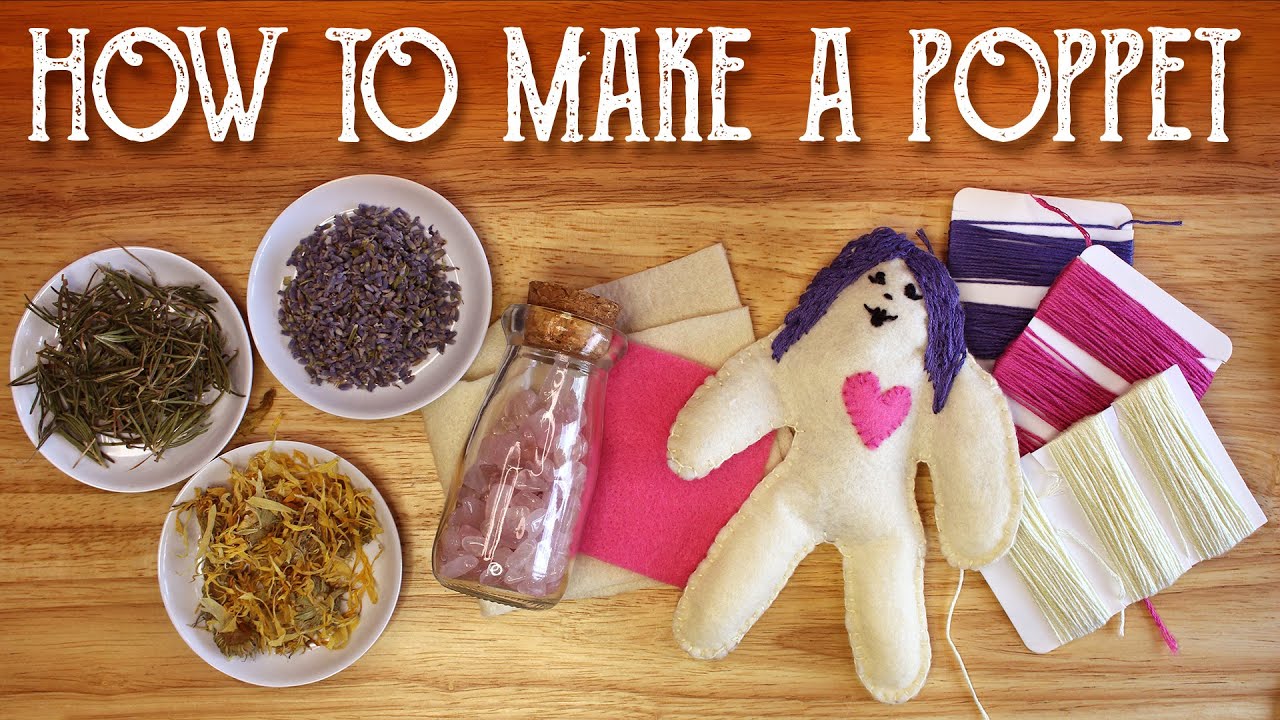 How to make a Poppet - Witchcraft Dolly -  Witchcraft - Sympathetic Magic - Magical Crafting