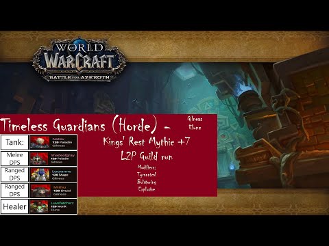 Kings Rest [Mythic +7] // Learn to play guide.