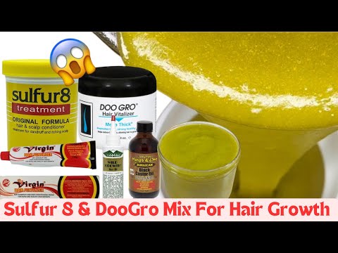 Sulfur 8 Doo gro & More! DIY Potent Hair Growth Treatment For Massive Hair growth