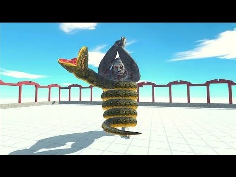 100x Anaconda vs Every Unit Animal Revolt