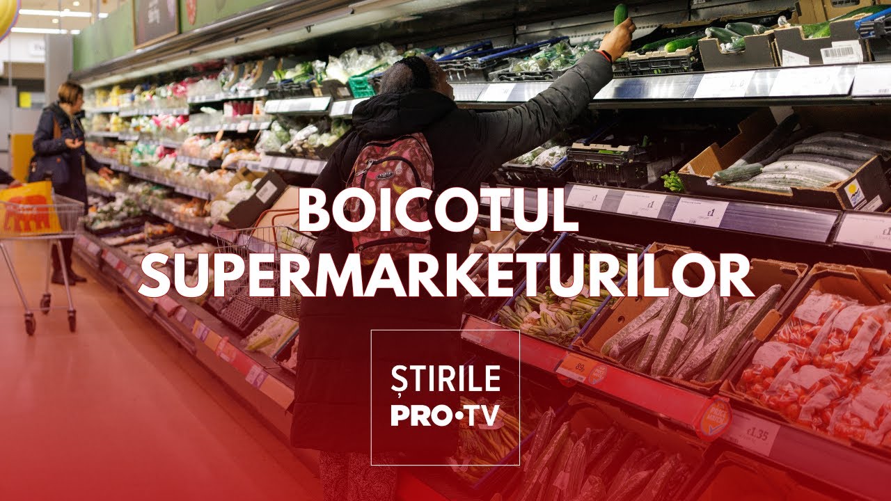 Concluzia reprezentanților de supermarketuri din România la finalul așa-zisei zile de boicot