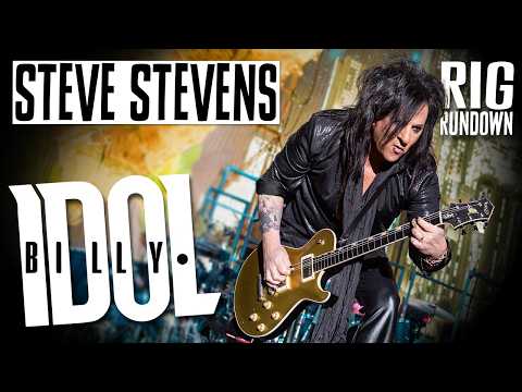 Steve Stevens Rig Rundown Guitar Gear Tour for Billy Idol's "It's A Nice Day To... Tour Again!"