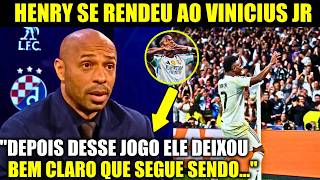 🚨NOSSA! OLHA COMO O HENRY REAGIU AO SHOW DO VINI JR CONTRA O BENFICA!