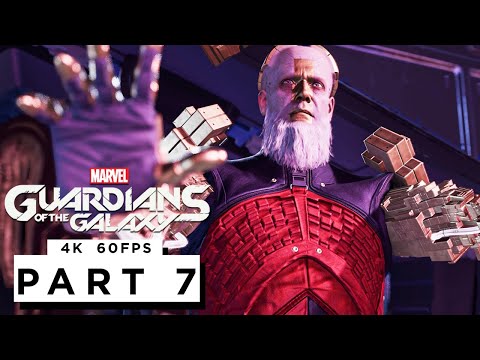 MARVEL'S GUARDIANS OF THE GALAXY Walkthrough Gameplay Part 7 - (4K 60FPS) RTX 3090 - No Commentary