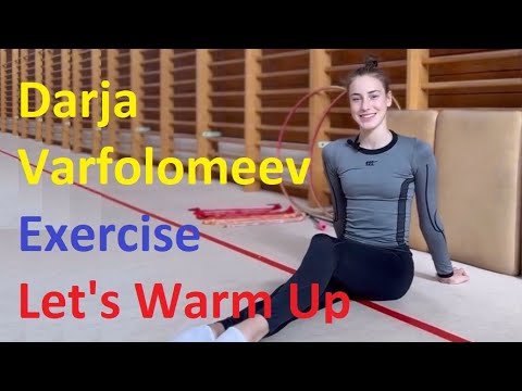 Darja Varfolomeev Exercise Let's Warm Up Our Backs Together 2025  #rhythmicgymnastics