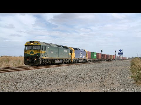 7902V Pacific National Mildura Container Train (11/2/2022) - PoathTV Australian Railways