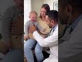 “Baby Turns Doctor Visit Into Comedy! 😂🩺❤️”