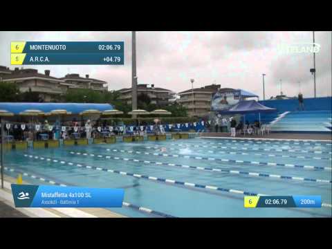 Mistaffetta 4x100 SL  Ass. Maschile e Femminile (Serie 1) - 15 Memorial Andrea Bettiol (Swimming)