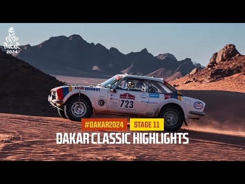 ダカールラリー2024 クラシックカークラス ステージ11ハイライト動画