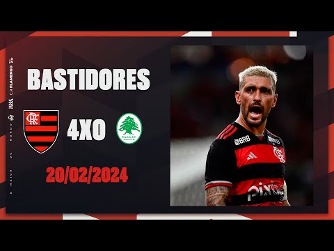 BASTIDORES- FLAMENGO 4 X0 BOAVISTA