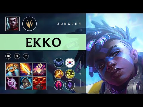Ekko Jungle vs Rek'Sai - KR Diamond Patch 25.24