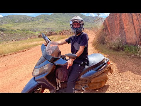Nossa Aventura de Scooter por Diamantina