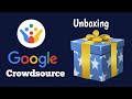 Google Crowdsource Swag Unboxing Google Goodies