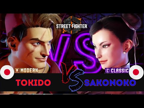 SF6 👊 TOKIDO (Luke) vs SAKONOKO (Chun-Li) 👊 Replay Match - Street Fighter 6