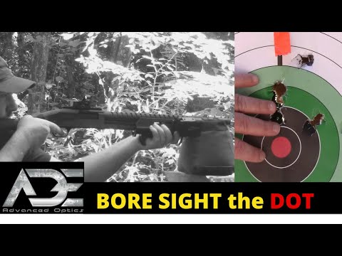 Einschießen einer 12-Gauge-Schrotflinte mit Rotpunktvisier von ADE Advanced Optics
