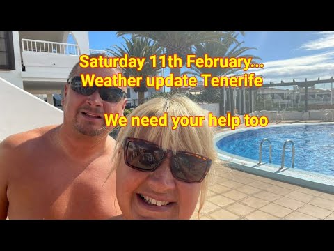 How hot is it in Tenerife today?