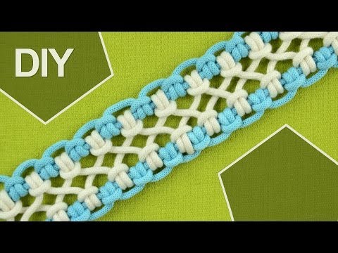 Josephine Knot macrame art