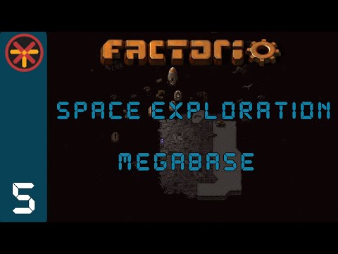 Factorio Space Exploration Grid Megabase EP5 - Military Science Production! : Gameplay, Lets Play