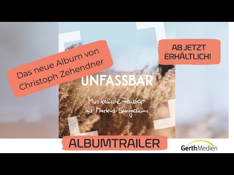 CHRISTOPH ZEHENDNER - UNFASSBAR (ALBUM TRAILER) mit Ralf Schuon und Hans-Joachim Eißler
