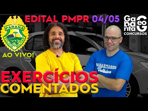 [04/05] QUESTÕES DO EDITAL PMPR 2020 - GEOGRAFIA E LÍNGUA PORTUGUESA