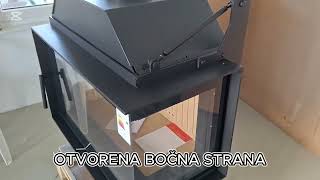 Каминная топка A.Caminetti QUATTRO 70 R Open Side
