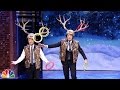 Martin Freeman - Antler Ring Toss at The Tonight Show Starring Jimmy Fallon