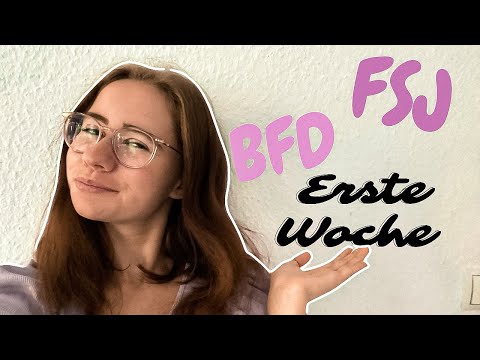 Erste Woche im FSJ / BFD - Freiwilligendienst in der Pflege