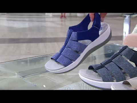 CLOUDSTEPPERS by Clarks Sport Sandals - Arla Shaylie on QVC