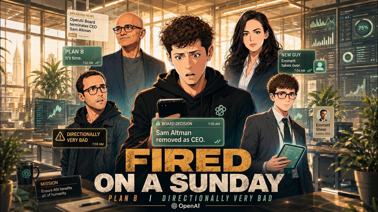Sam Altman Fired On A Sunday Musical Video thumbnail