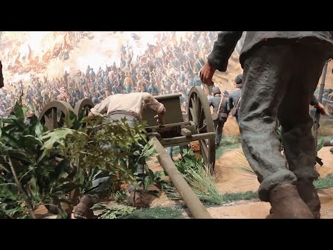 As cities and states across the South are removing or covering up Confederate monuments, an enormous painting depicting the Battle of Atlanta from the American Civil War will soon reopen to the public. (Feb. 22)