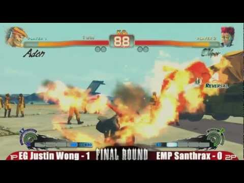 FRXIV ssf4 losers top 8 EMP Sanford Kelly vs EG Justin Wong.