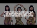 Nicki Minaj Ft. Skylar Grey - Bed Of Lies (Clean Lyric Video) [No Pitch]