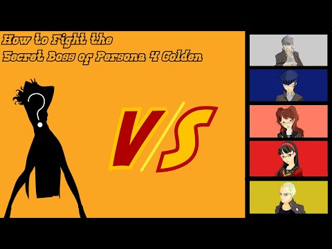 How to fight the secret boss of Persona 4 Golden
