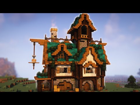 Build Epic Fantasy House FAST! | Minecraft Tutorial