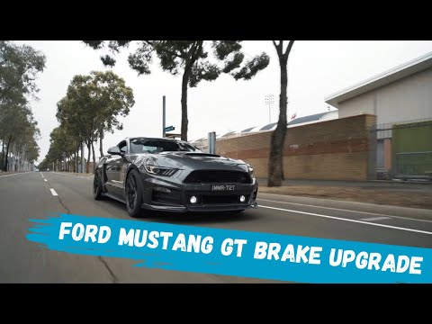 Ford Mustang GT Brake Upgrade