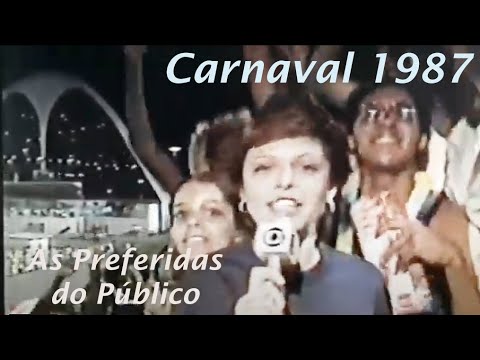 1987 - Preferidas do Público (Início Desfile de Segunda)