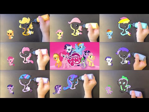 My Little Pony Pancake Art Challenge