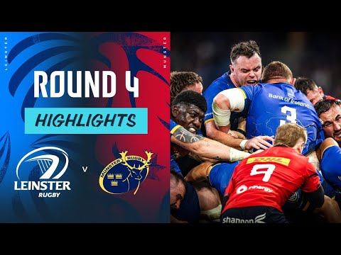 Leinster v Munster | Highlights | Round 4 | URC 25/26