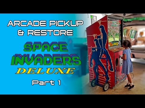 Space Invaders Deluxe - Part 1: Arcade Pickup & Restore