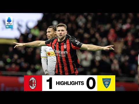 Füllkrug's first goal for us is worth all three points | AC Milan 1-0 Lecce | Serie A Highlights